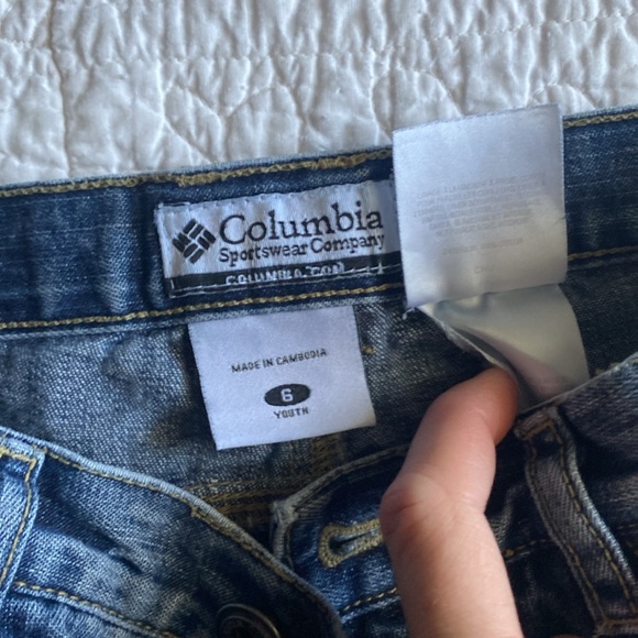 Boys Columbia Carpenter jeans size 6 - Picture 3 of 8